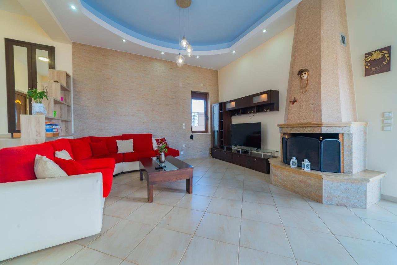 Deluxe Villa Kamba With Sea View Aptera Ngoại thất bức ảnh
