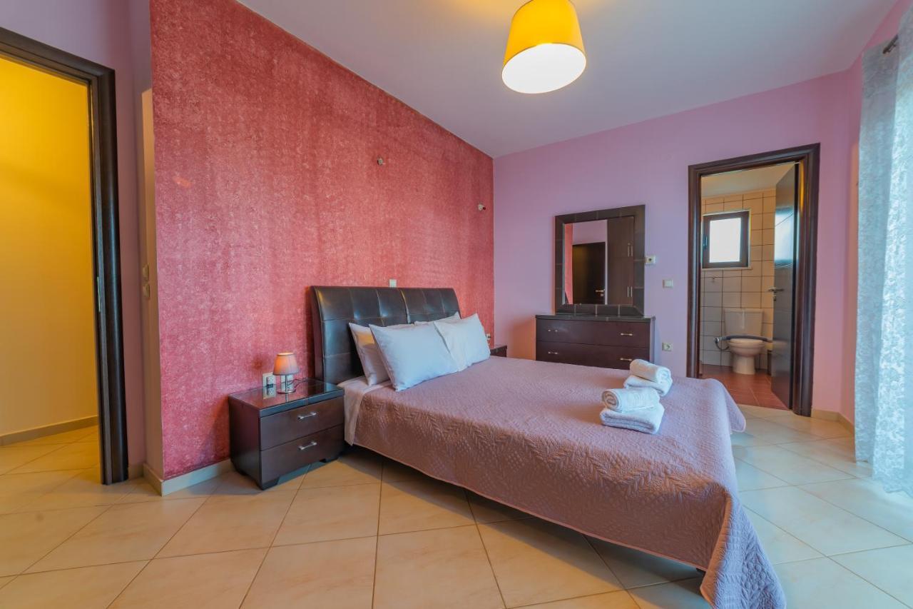 Deluxe Villa Kamba With Sea View Aptera Ngoại thất bức ảnh